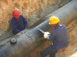 天然氣管道施工案例